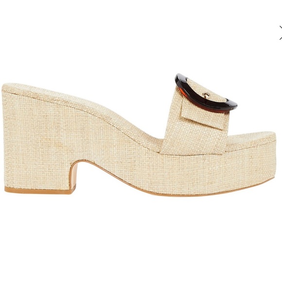 CULT GAIA Cleia Platform Wedge Mules - Picture 8 of 12